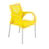 Poltrona Deluxe Amarela Forte Plastico Am Poltrona Deluxe Amarela Forte Plastico Am