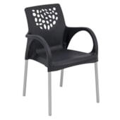 Poltrona Deluxe Preta Forte Plastico Pt Poltrona Deluxe Preta Forte Plastico Pt