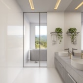 Porcelanato Cristallo Bianco Lux Biancogres 90x90 Cx2,40 Tipo B