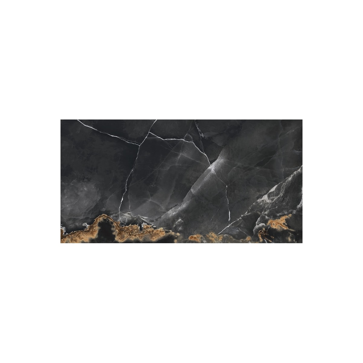 Porcelanato Gran Eltz Nero Ac Castelli 62x122 Cx2,28 70656