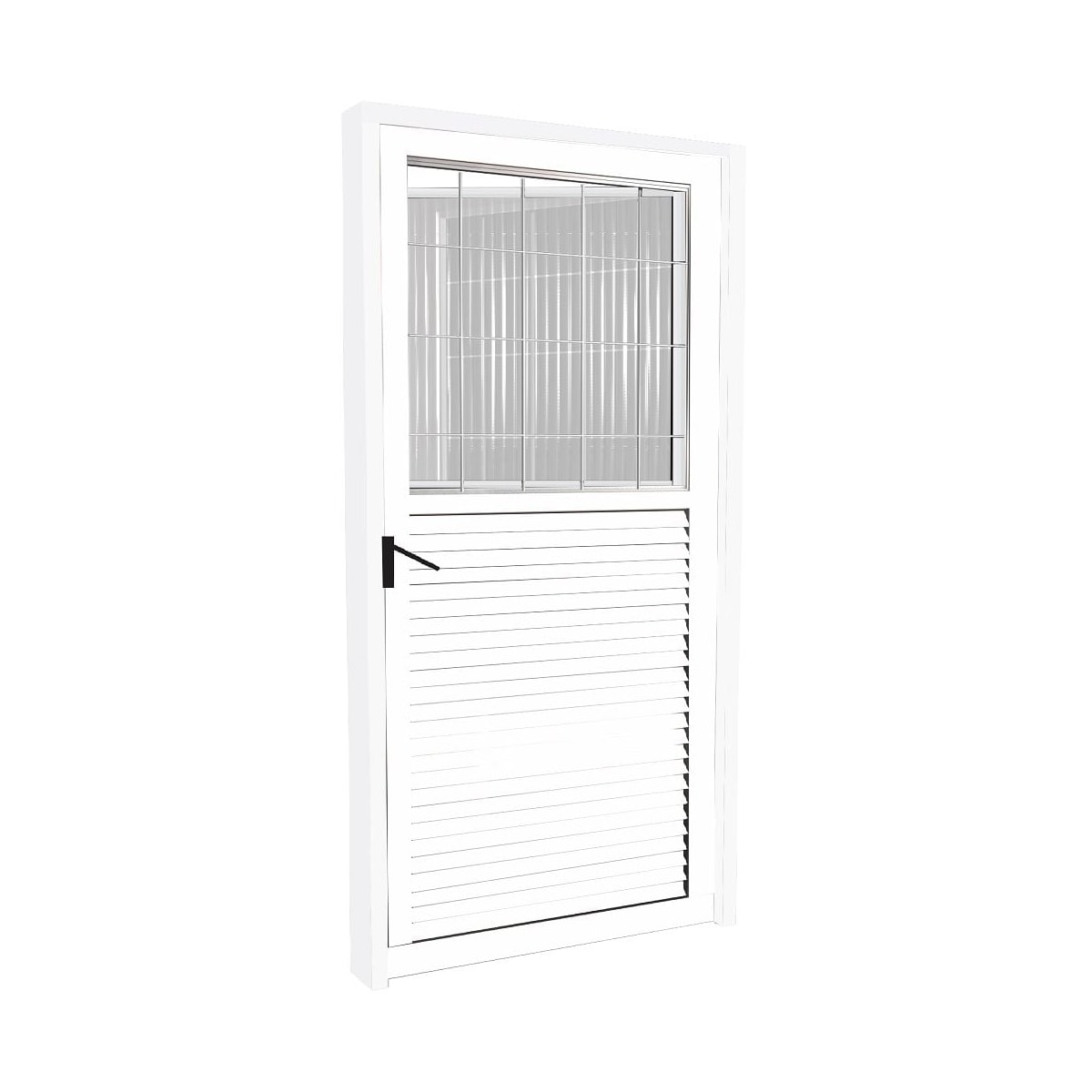 Porta De Giro Postigo Home Quality Al Br Vdr Liso L/D 0,80x2,10 Hob045001