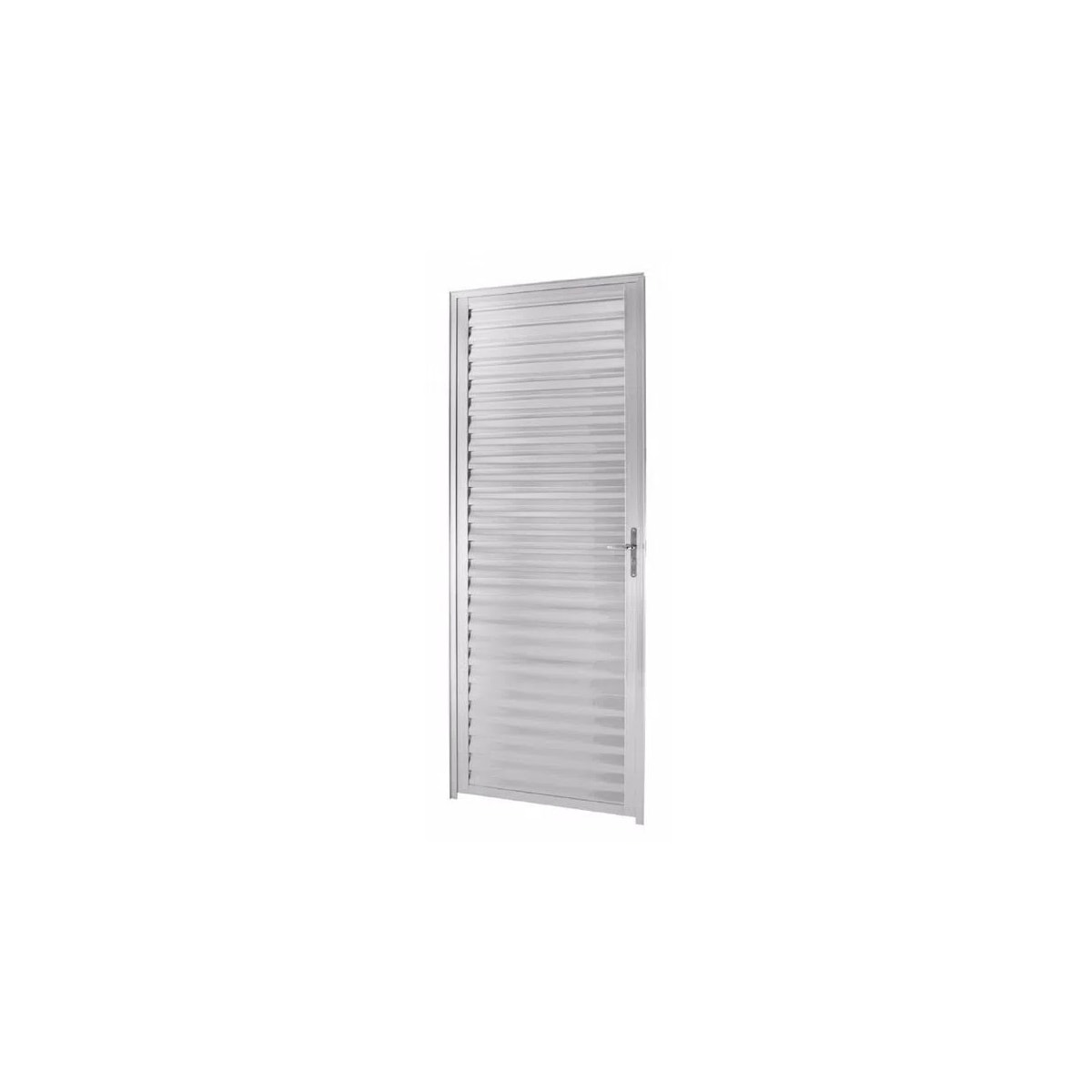 Porta De Giro Veneziana Home Quality Nat L/E 0,60x2,10 Emc042002