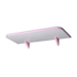 Prateleira Soft Pratefix Br/Rosa 25x120 367120025