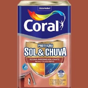 Prot Sol E Chuva Res.Imper Ceramica Telha Coral 18lts 5716806