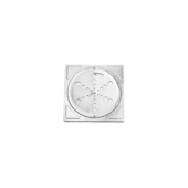 Ralo Quad.Rot.C/Caix. Higiban Aco Inox 15cm 203042