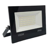 Refletor Eco Up Led Ext.100w Br.6500k Biv Eco100w-6k