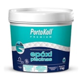 Rejunte Epoxi Piscina Portokoll Azul Celeste 1kg Fl