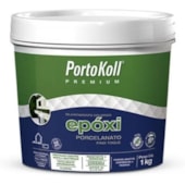 Rejunte Epoxi Porcelanato Portokoll Ambar 1kg Fl
