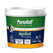 Rejunte Epoxi Porcelanato Portokoll Branco Brilhante 1kg Fl