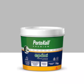Rejunte Epoxi Porcelanato Portokoll Cinza 1kg Fl