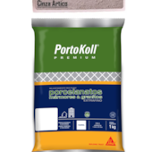 Rejunte Ext Fino Portokoll Cinza Artico 1kg