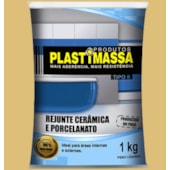 Rejunte Flex.Porc.E Cer.Plastimassa Bege 1kg