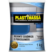 Rejunte Flex.Porc.E Cer.Plastimassa Branco 1kg