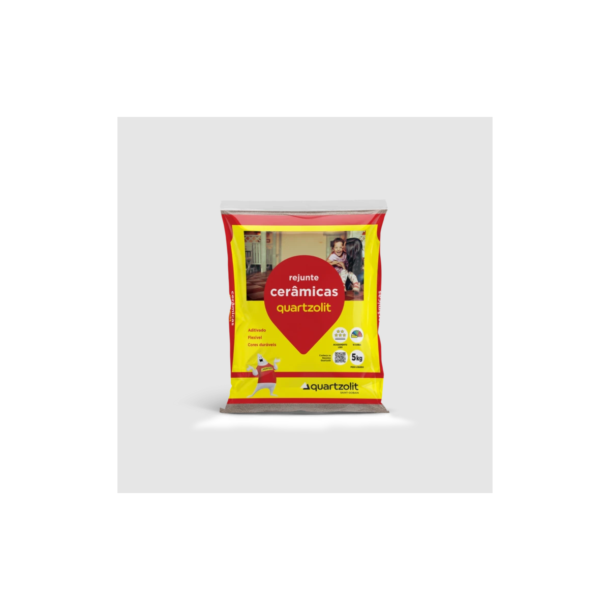 Rejunte Flexivel Quartzolit Marfim 1kg