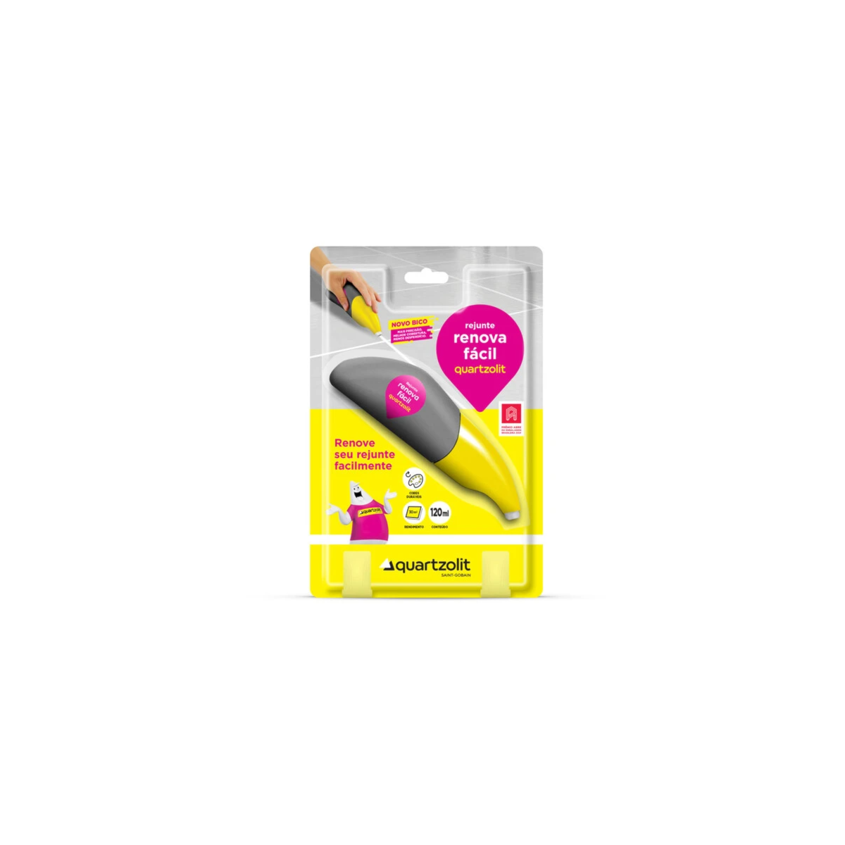 Rejunte Renova Facil Quartzolit Bege 120ml