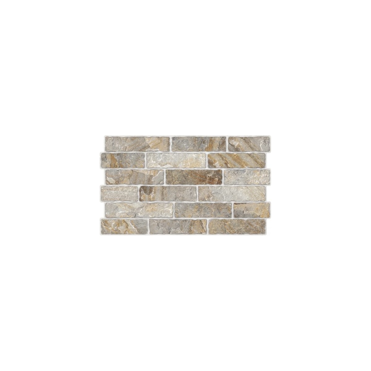 Revestimento Connect Brick Stone Embramaco 34x58 Cx1,52 C54008