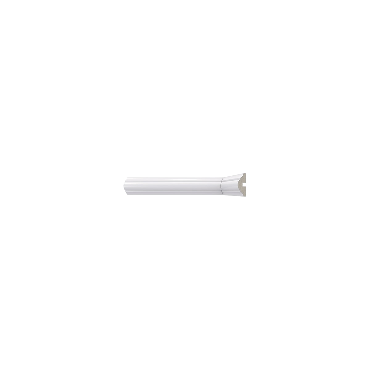 Rodameio Branco Santa Luzia 465 40x17mm 2,40mts 20254