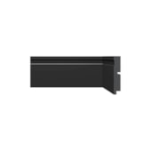 Rodape Black Santa Luzia 3457 100x16mm 2,40mts