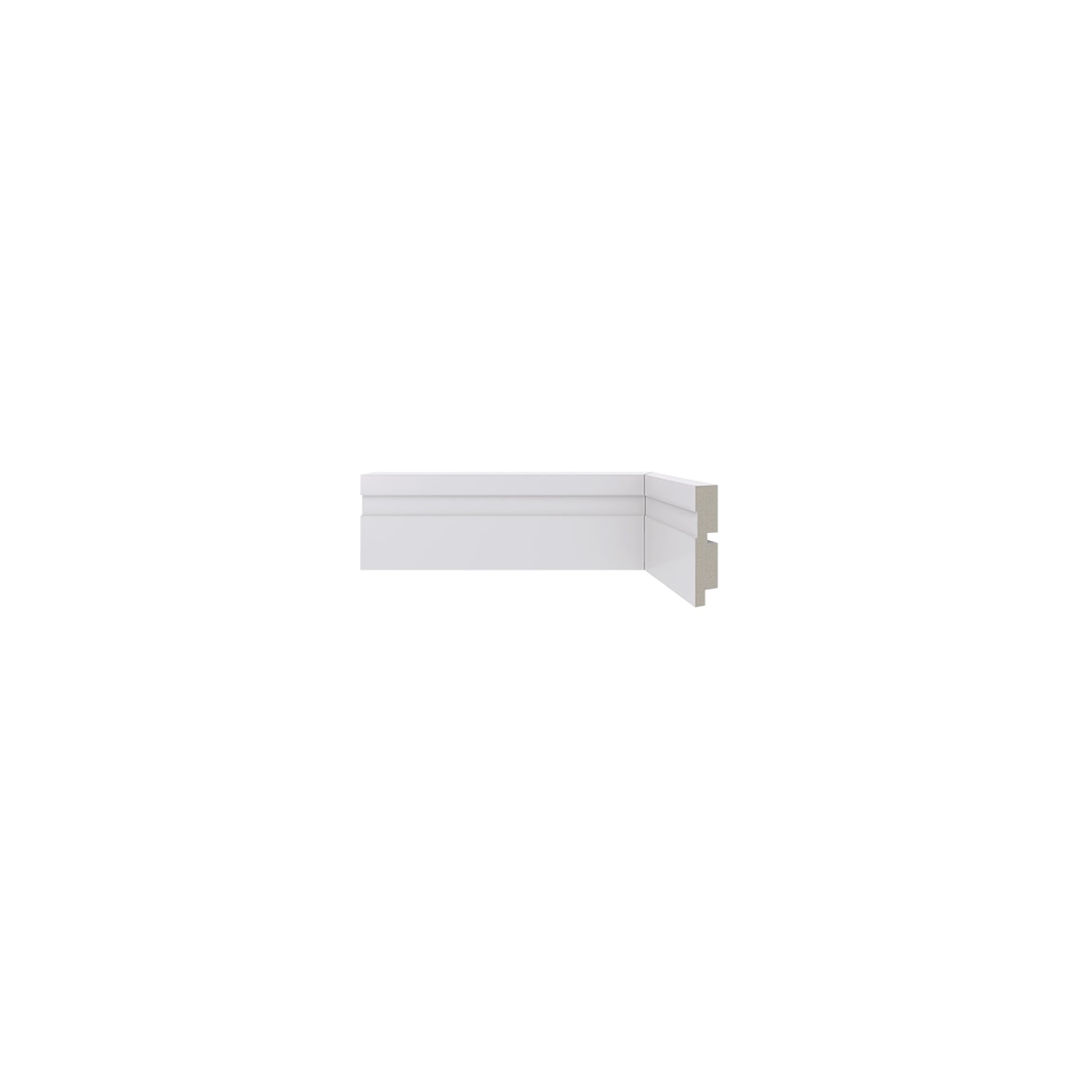 Rodape Branco Santa Luzia 456 70x16mm 2,40mts.