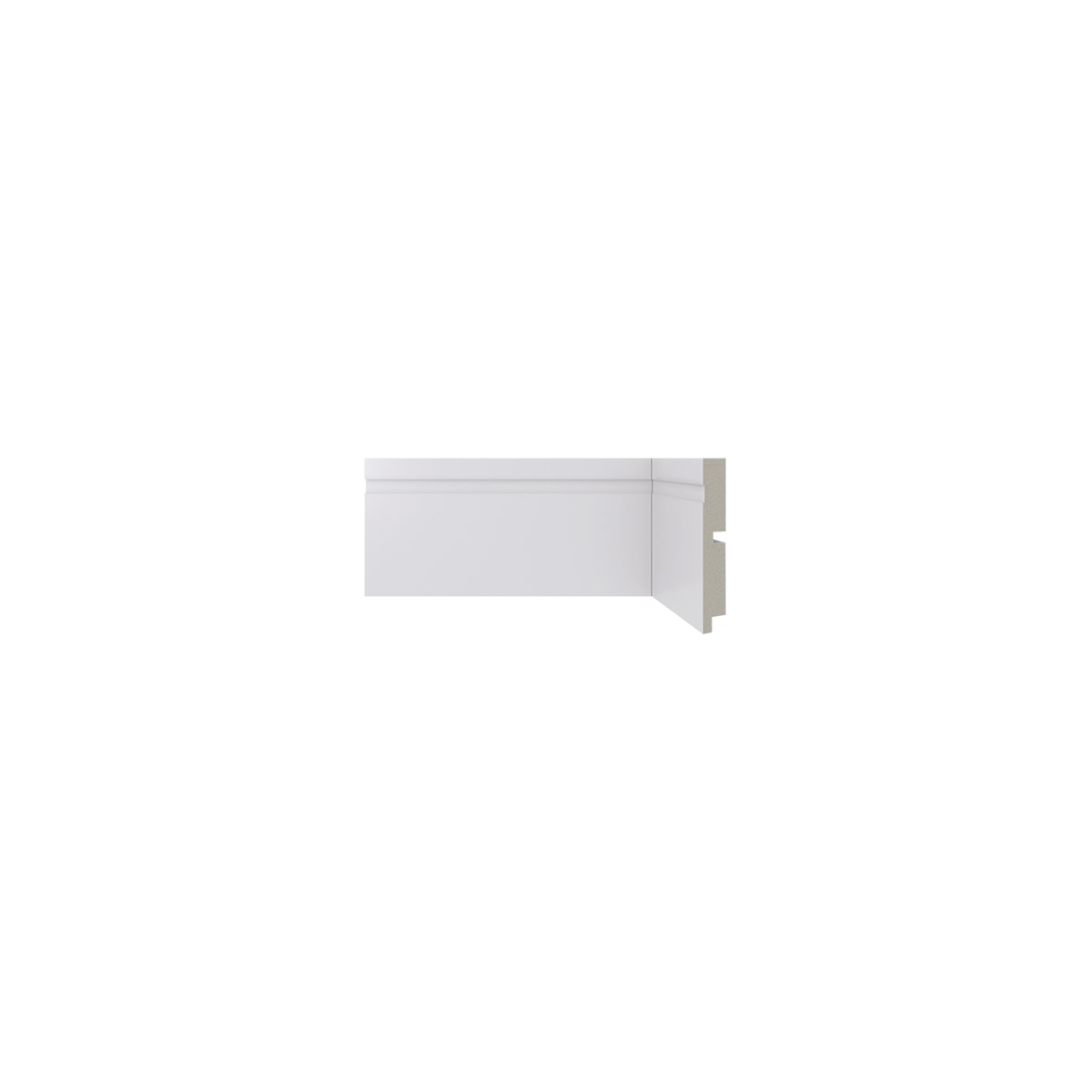 Rodape Branco Santa Luzia 457 100x16mm 2,40mts.