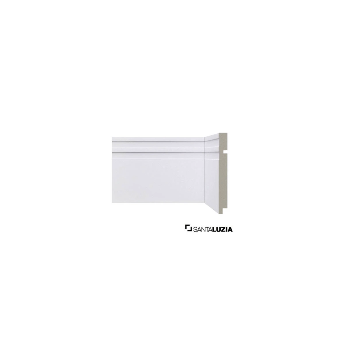 Rodape Branco Santa Luzia 513 150x15mm 2,40mts