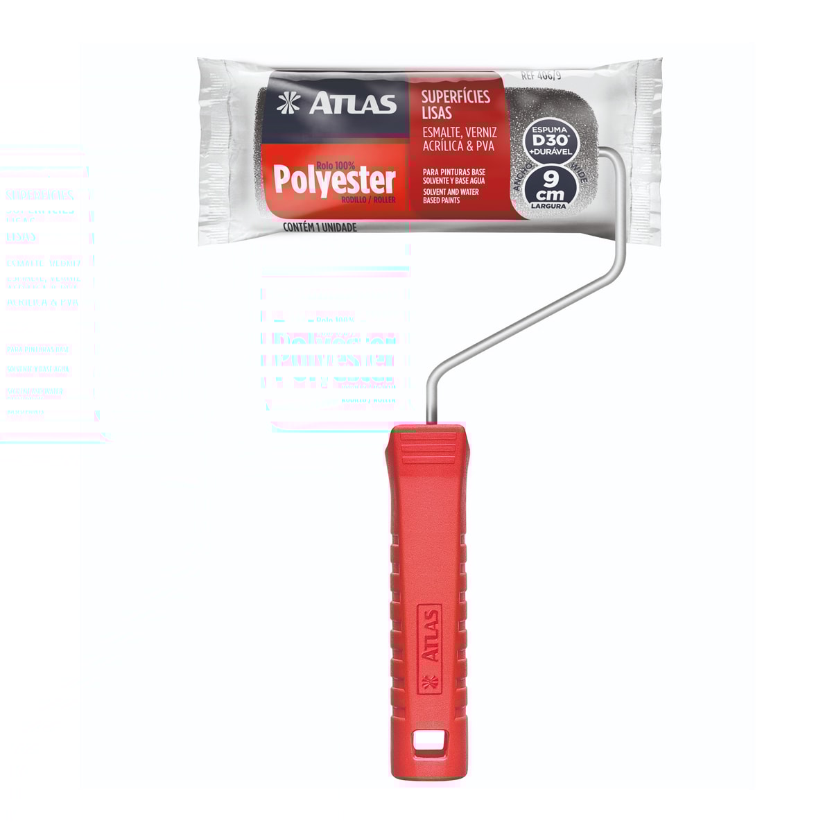 Rolo De Espuma Atlas Cz 9cm 406/9