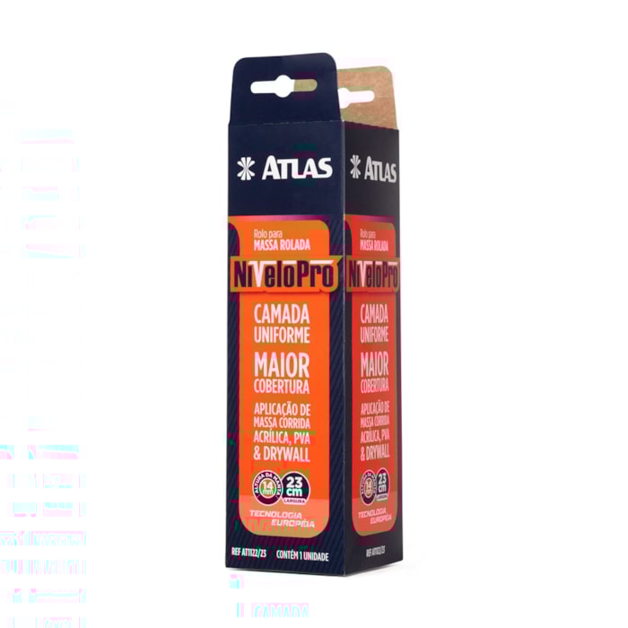 Rolo P/Massa  Atlas Nivelopro 23cm At1122/23