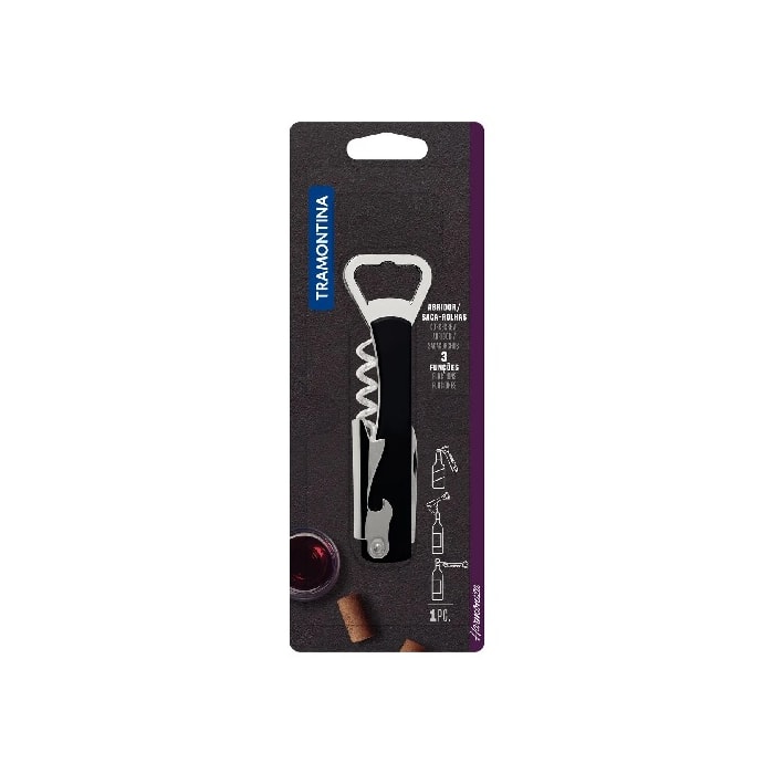 Saca-Rolhas/Abridor Inox Tramontina 26330100