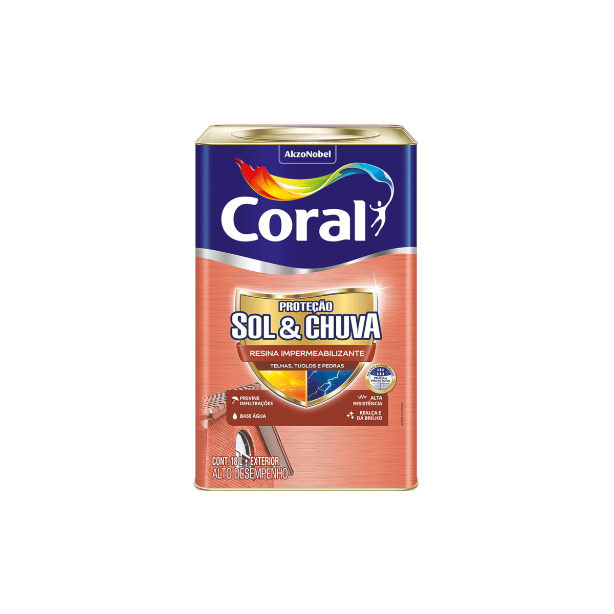 Sol E Chuva Res.Imper Coral 18l Graphite 5715017