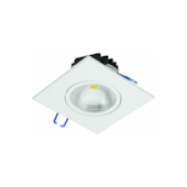 Spot Emb.Quad.Led Cob Reluz 5w Biv.3000k 10801