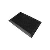 Tapete Sanitizante C/Borda Kapazi 38x58cm Preto Tks0103 Fl