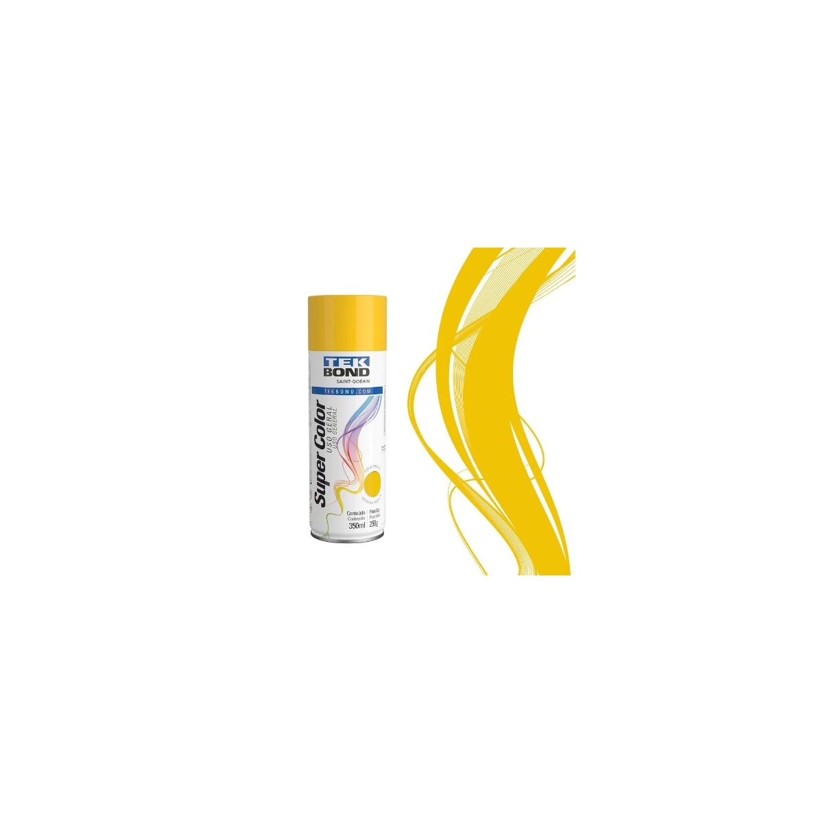 Tinta Aerossol Uso Geral Tekbond Am.350ml/250g