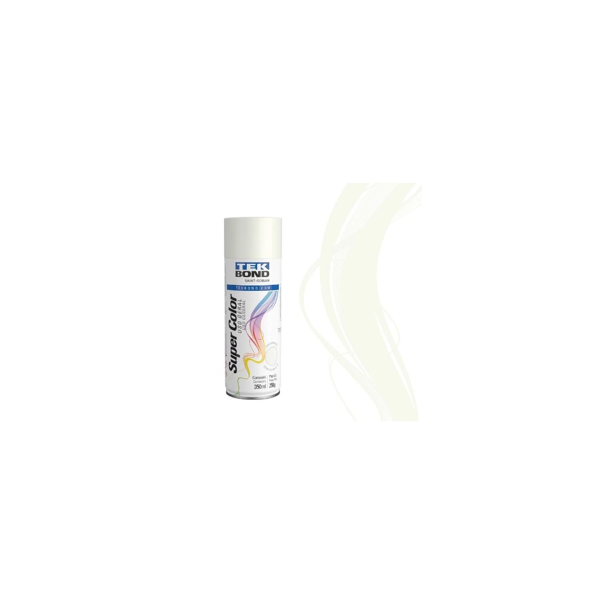 Tinta Aerossol Uso Geral Tekbond Br Fosco 350ml/250g 23101006900