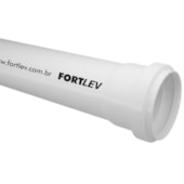 Tubo Pvc Esg Sn Dn Fortlev 100-6m 11001001