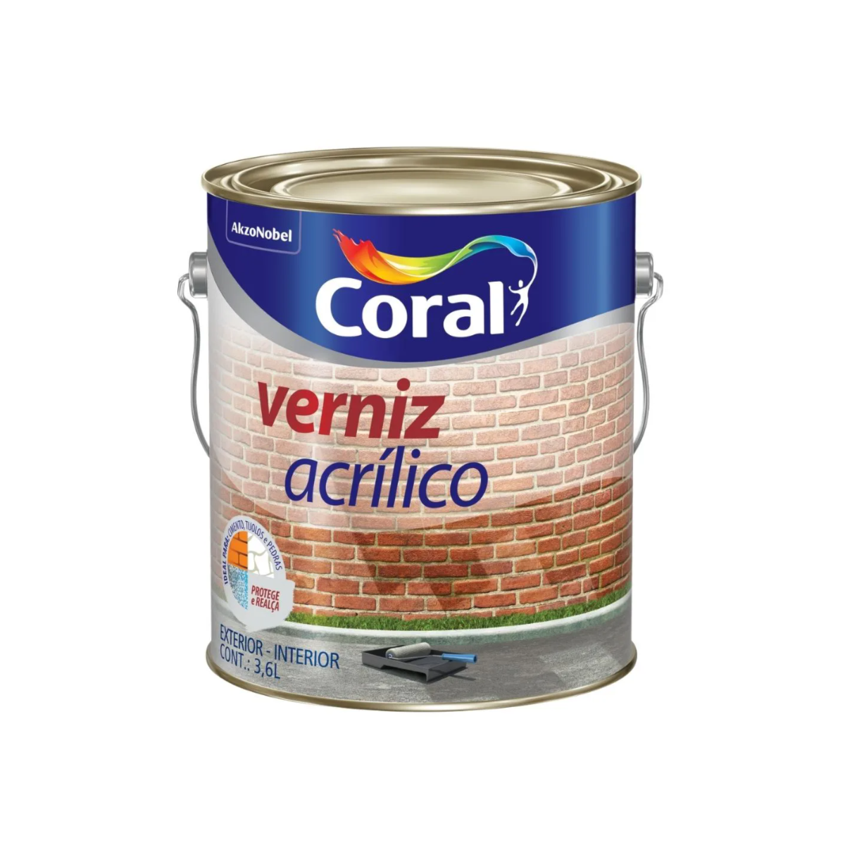 Verniz Acril.Incolor Coral 3,6l 5202452